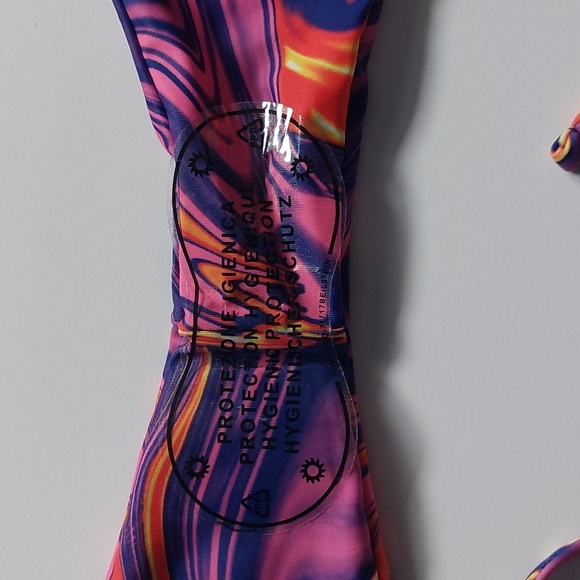 Bikini women's set skirt‎ summer tie Dye size M - Picture 6 of 12